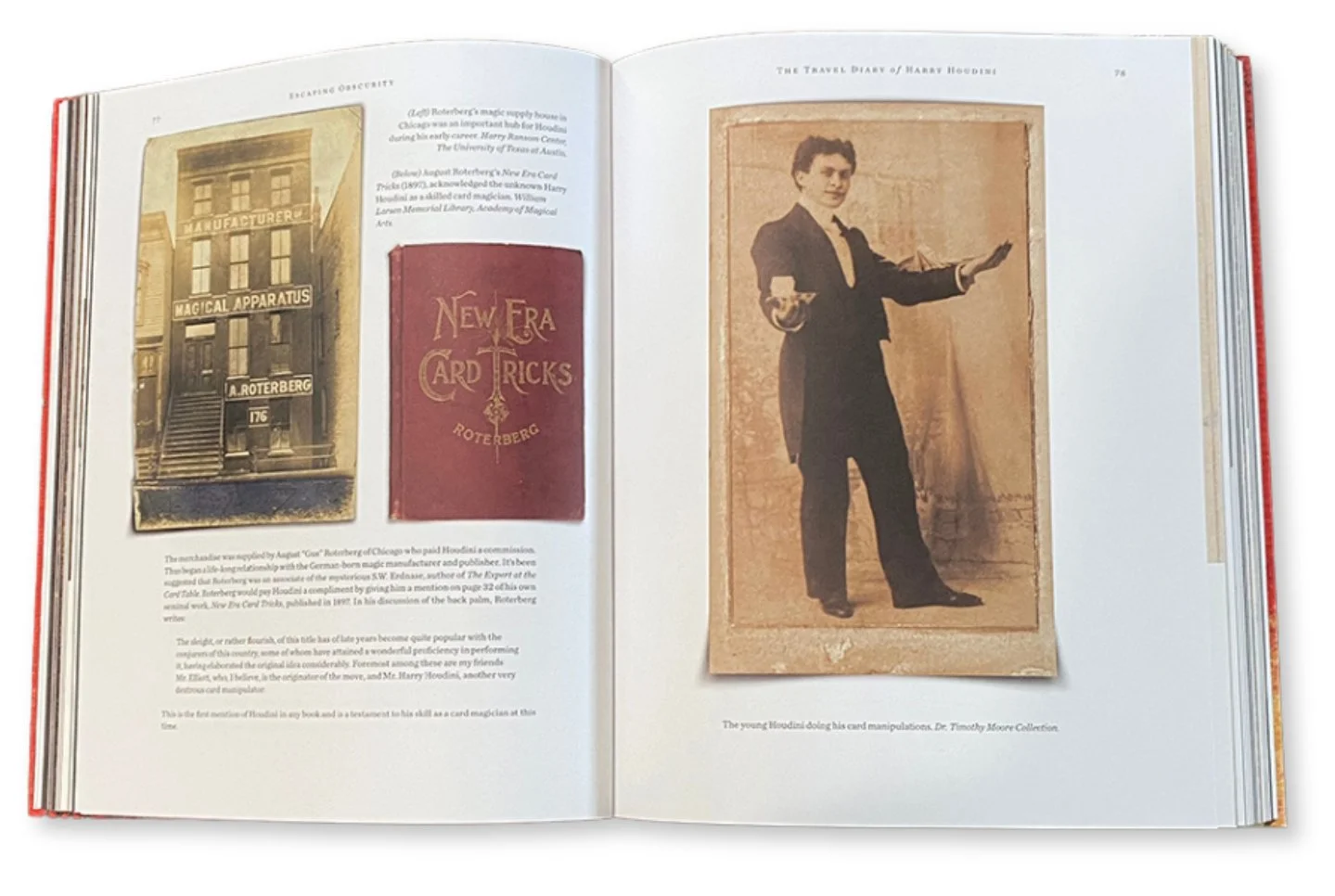 Escaping Obscurity - The Travel Diary of Harry Houdini, 1897-1899